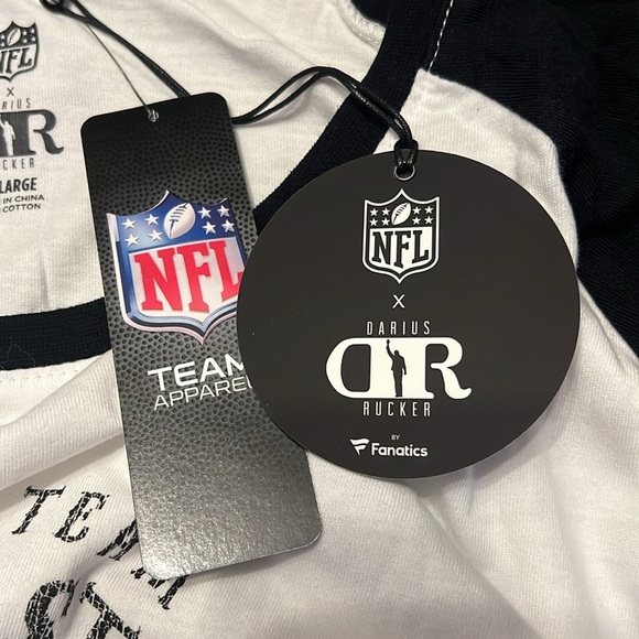 Men's Pittsburgh Steelers NFL x Darius Rucker Raglan Long Sleeve T-Shirt Size XL - Picture 3 of 4